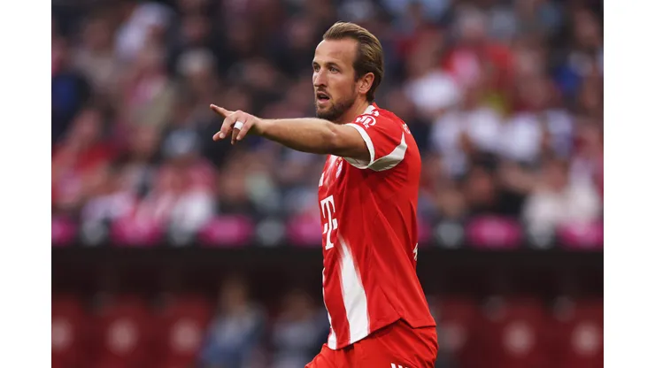 Harry Kane, atacante do Bayern de Munique. (Photo by Adam Pretty/Getty Images)