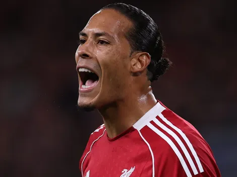 Van Dijk é exaltado após decidir para o Liverpool na Champions League