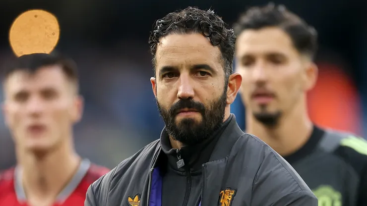 Ruben Amorim pelo Manchester United. (Foto: Carl Recine/Getty Images)
