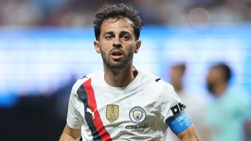 De saída do Manchester City, Bernardo Silva vê com bons olhos ida para Juventus ou Benfica. (Photo by Alex Grimm/Getty Images)