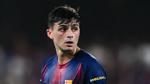 Pedri durante jogo de LaLiga (Foto: David Ramos/Getty Images)