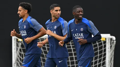 Marquinhos, Hakimi e Dembélé concorreram pela capitania do PSG