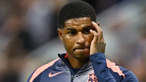 Rashford pertence ao Manchester United e está emprestado ao Barcelona. Foto: Clive Mason/Getty Images