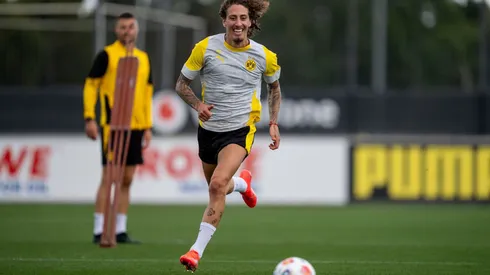 Fábio Silva treinou pela primeira vez no Borussia Dortmund