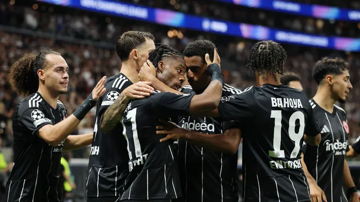 Eintracht Frankfurt foi o melhor time da Champions League na 1ª rodada