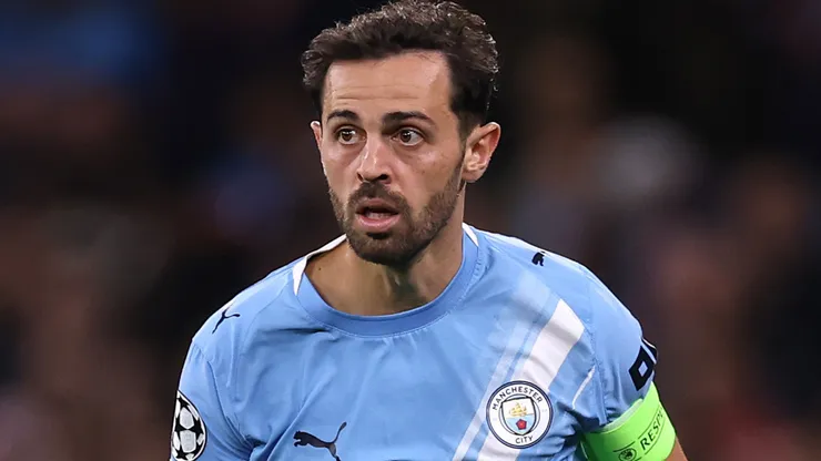 Bernardo Silva, do Manchester City, terá que aceitar redução salarial para jogar na Juventus. Foto: Ryan Pierse/Getty Images