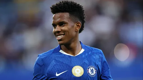 Chelsea quer repetir sucesso de Estêvão e decide atravessar o Barcelona por Subiabre, do River Plate. (Photo by Eddie Keogh/Getty Images)