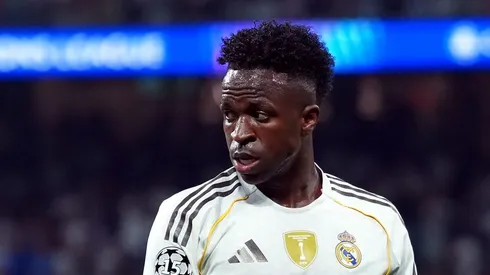 Vinicius Jr perde espaço com Xabi Alonso. Foto: Mateo Villalba Sanchez/Getty Images