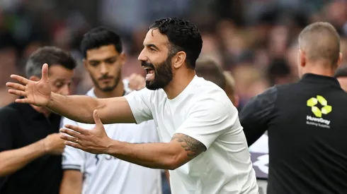 Maguire blinda Amorim às vésperas de Manchester United x Chelsea. (Photo by Mike Hewitt/Getty Images)
