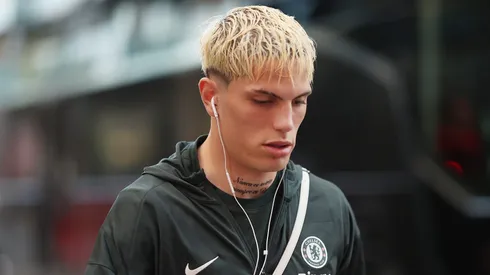Garnacho pode ser titular em Manchester United x Chelsea. (Photo by Harry Murphy/Getty Images)