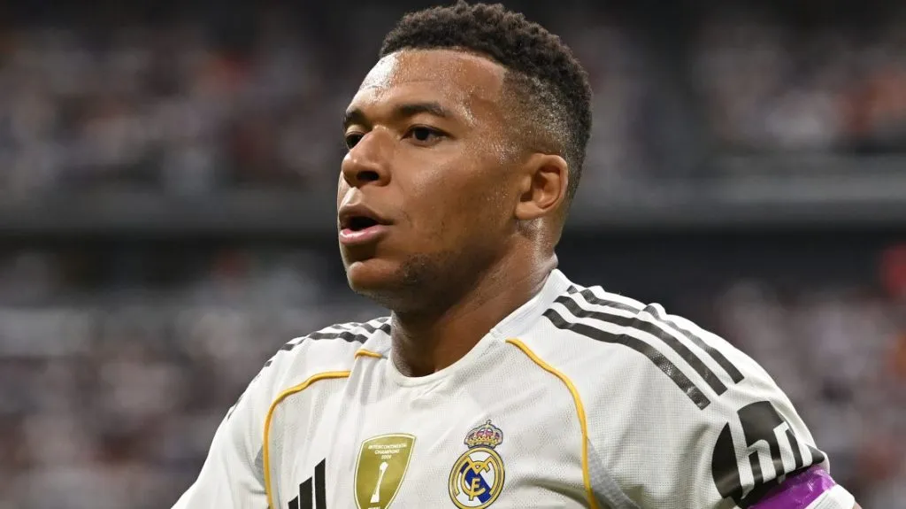Mbappé em Real Madrid x Espanyol.