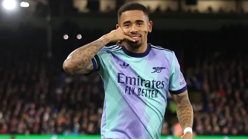 Gabriel Jesus pode deixar o Arsenal. Foto: Alex Pantling/Getty Images