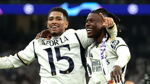 Newcastle tem condições de pagar R$ 500 milhões e tirar Camavinga do Real Madrid, diz portal. (Photo by Alexander Hassenstein/Getty Images)