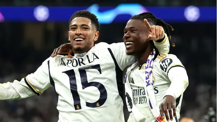 Newcastle tem condições de pagar R$ 500 milhões e tirar Camavinga do Real Madrid, diz portal. (Photo by Alexander Hassenstein/Getty Images)