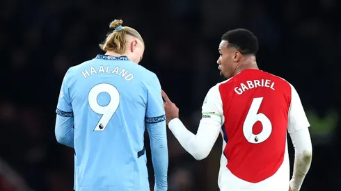Arsenal recebe o Manchester City em Londres. Foto: Alex Pantling/Getty Images