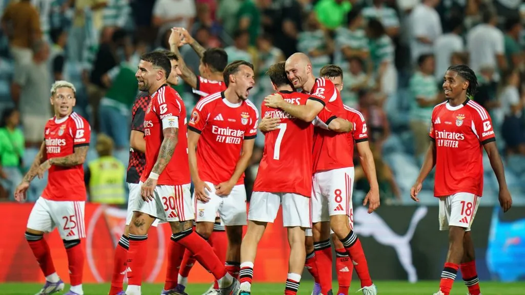 Benfica vai enfrentar o Porto (foto:Gualter Fatia/Getty Imagens)