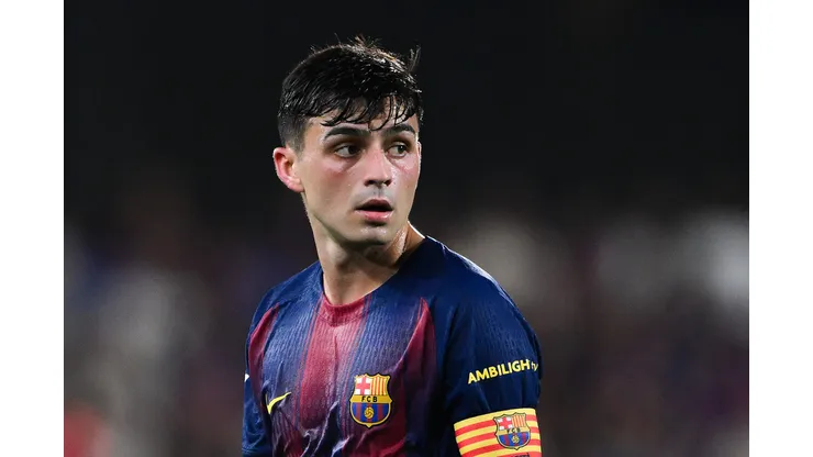 Pedri é um dos craques do atual Barcelona. (Photo by David Ramos/Getty Images)
