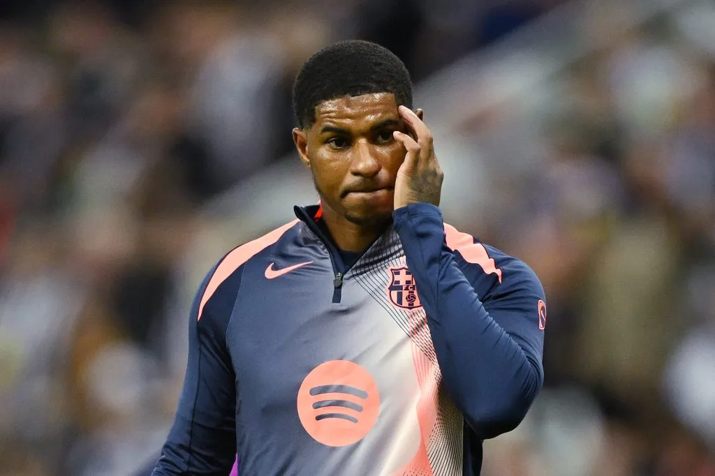 Rashford, atacante do Barcelona. (Photo by Clive Mason/Getty Images)