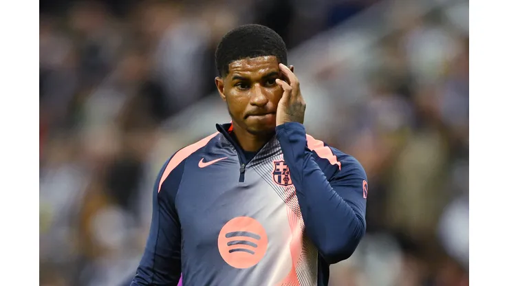 Rashford, atacante do Barcelona. Foto: Clive Mason