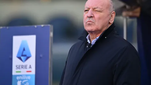 Giuseppe Marotta do FC Internazionale durante a partida da Série A entre Verona e FC Internazionale no Stadio Marcantonio Bentegodi em 23 de novembro de 2024 em Verona, Itália. Foto: Alessandro Sabattini/Getty Images