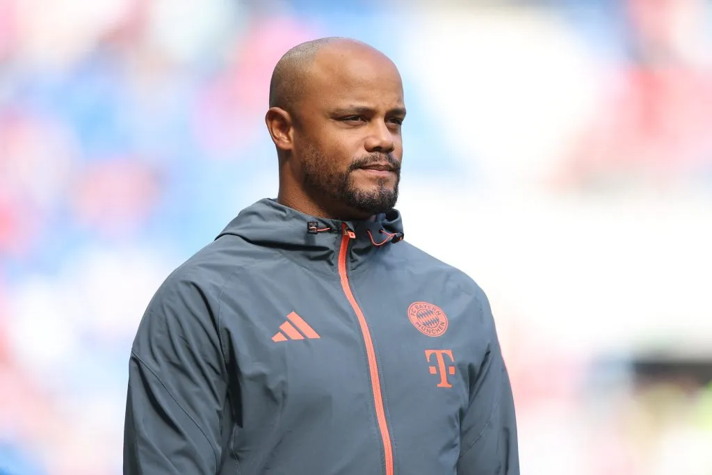 Vincent Kompany, técnico do Bayern de Munique. (Photo by Alex Grimm/Getty Images)