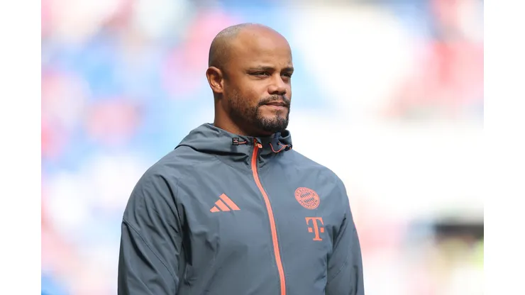 Vincent Kompany, técnico do Bayern de Munique. (Photo by Alex Grimm/Getty Images)