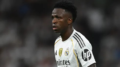 Vinícius Júnior durante duelo contra o Mallorca. Foto: Denis Doyle/Getty Images