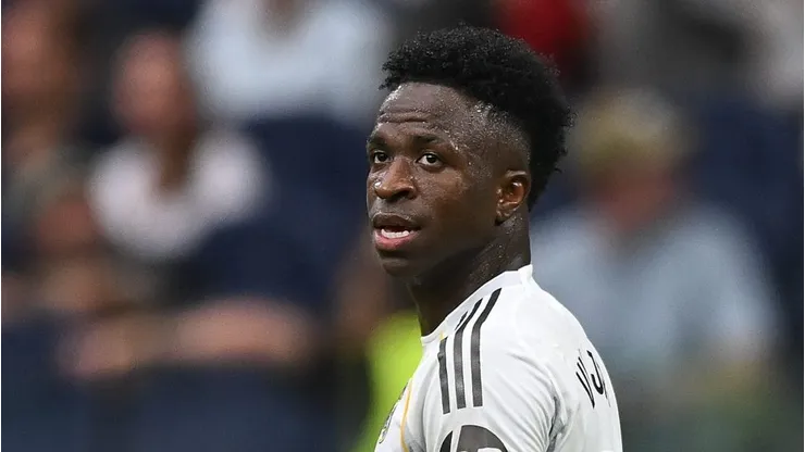 Vinicius Júnior, atacante do Real Madrid. Foto: Denis Doyle/Getty Images