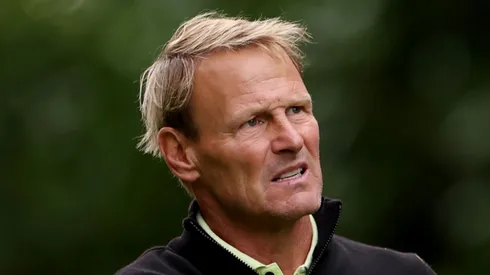 Sheringham pede aceitação da torcida do United. Foto: Andrew Redington/Getty Images)