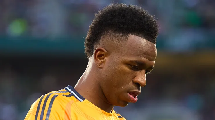 Vinicius Junior, atacante do Real Madrid. (Foto: Fran Santiago/Getty Images)