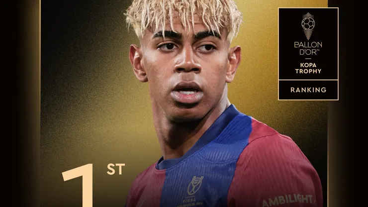 Lamine Yamal vence o prêmio Kopa