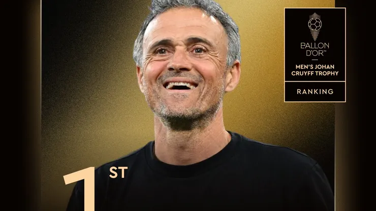 Luis Enrique vence o prêmio Johan Cruyff
