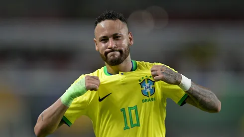 Neymar em ação pela Seleção Brasileira. (Photo by Pedro Vilela/Getty Images)