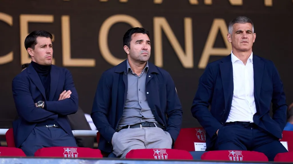 Deco é diretor de futebol do Barcelona. Foto: Alex Caparros/Getty Images
