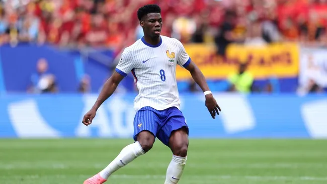 Tchouaméni é peça importante da Seleção Francesa. Foto: Dean Mouhtaropoulos/Getty Images