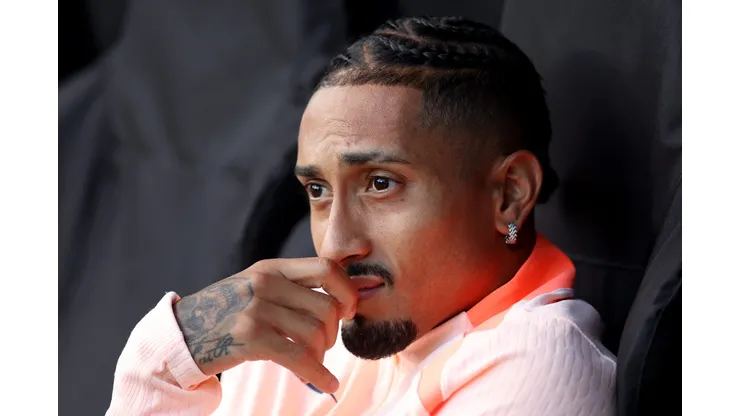 Raphinha é um dos craques do Barcelona e fez grande temporada no clube. (Photo by George Wood/Getty Images)