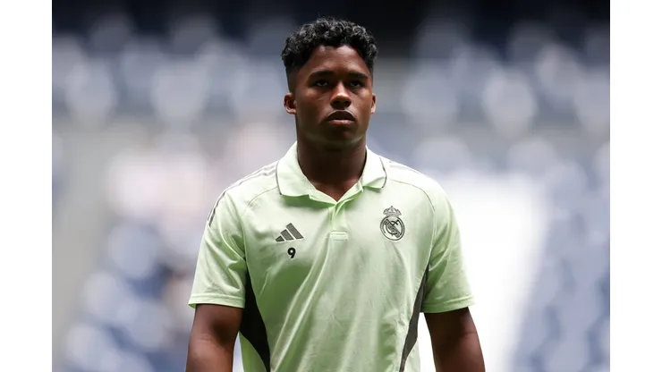 Endrick, atacante do Real Madrid - Photo by Florencia Tan Jun/Getty Images