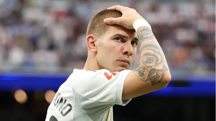 Mastantuono, do Real Madrid, descarta comparação com Lamine Yamal. (Photo by Florencia Tan Jun/Getty Images)