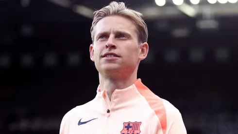 Frenkie De Jong aceita redução salarial e chega a acordo para renovar com o Barcelona (Photo by George Wood/Getty Images)