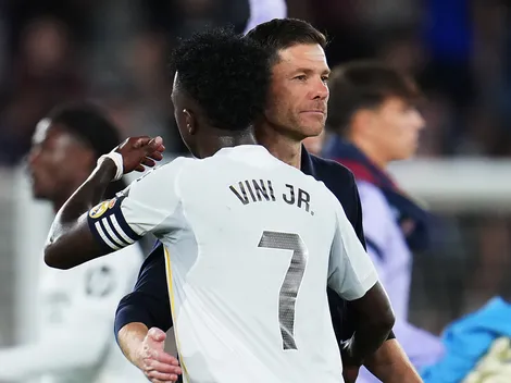 Xabi destaca atuação de Vini Jr.