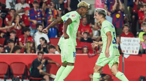 Yamal e Gavi comemoram pelo Barcelona