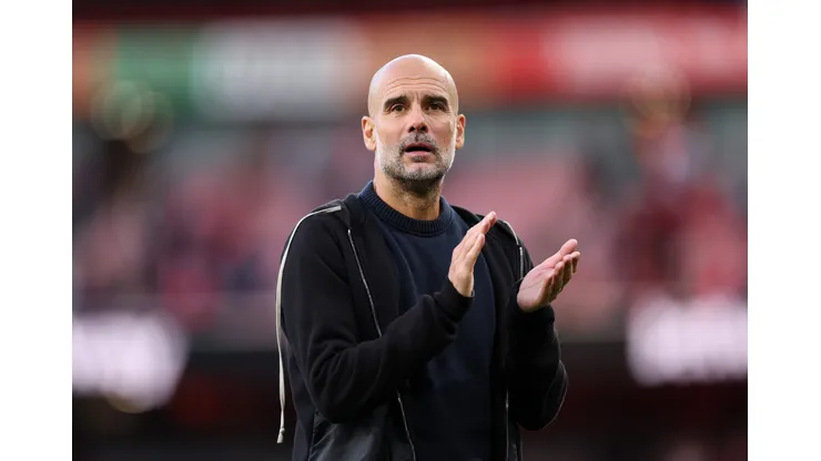 Guardiola, técnico do Manchester City. (Photo by Justin Setterfield/Getty Images)