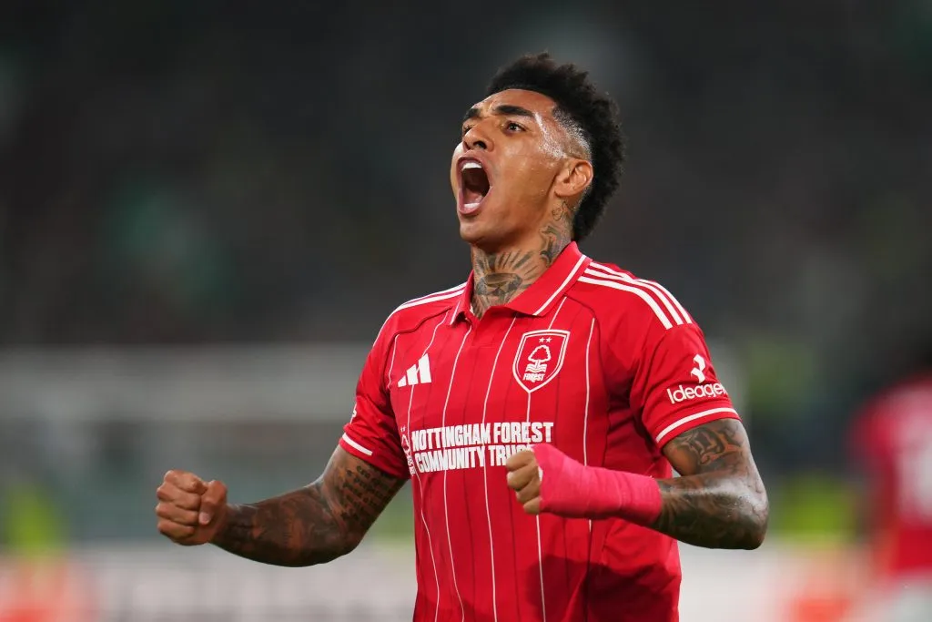 Igor Jesus, atacante do Nottingham Forest