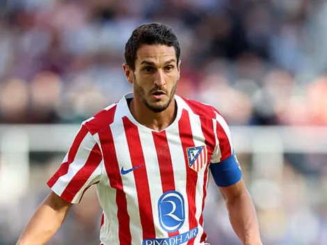 Koke agride jogador rival em Atlético de Madrid x Rayo Vallecano