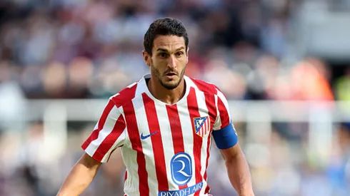 Koke em ação pelo Atlético de Madrid.
