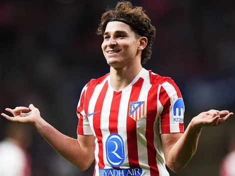 Diego Simeone pede para Atlético de Madrid blindar Julián Álvarez