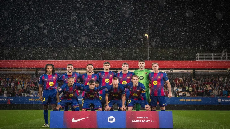 Jogadores do Barcelona