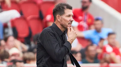 Diego Simeone, pelo River Plate. (Foto: Rafa Babot/Getty Images)