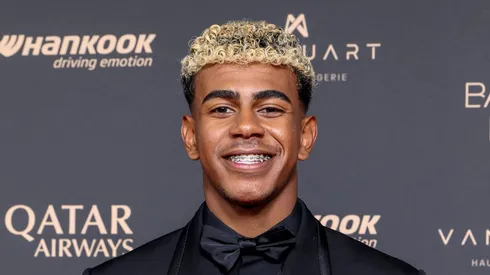 Lamine Yamal quer jogar ao lado de Julián Alvarez. Foto: Pascal Le Segretain/Getty Images