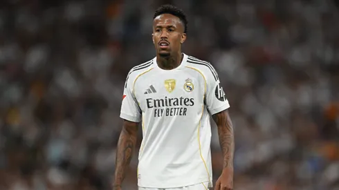 Éder Militão em jogo do Real Madrid. Foto: Denis Doyle/Getty Images